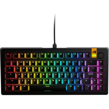 Glorious GMMK 3 HE 75% Prebuilt RGB Mechanical Gaming Keyboard Black UK GATA-2854 Glorious GMMK 3 HE 75% Prebuilt RGB Mechanical Gaming Keyboard Black UK GATA-2854