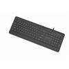 Gembird KB-MCH-05 Slim Wired Multimedia Keyboard Black US KB-MCH-05