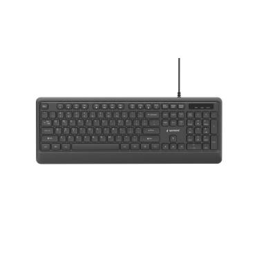 Gembird KB-UML-04 Slim Wired Backlight Keyboard Black US KB-UML-04