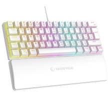 Rampage PLOWER K60 Mechanikus Gaming keyboard White US 37254
