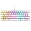 Rampage PLOWER K60 Mechanikus Gaming keyboard White US 37254