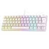 Rampage PLOWER K60 Mechanikus Gaming keyboard White US 37254
