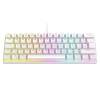 Rampage PLOWER K60 Mechanikus Gaming keyboard White US 37254