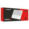 Rampage PLOWER K60 Mechanikus Gaming keyboard White US 37254