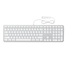 Satechi Slim LX3 Wired Keyboard Silver US ST-KULX3S-EN