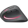 SPEEDLINK SL-630026-BK Piavo Pro újratölthető függőleges ergonomikus egér - vezeték nélküli, gumi-fekete SL-630026-BK
