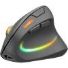 SPEEDLINK SL-630026-BK Piavo Pro újratölthető függőleges ergonomikus egér - vezeték nélküli, gumi-fekete SL-630026-BK
