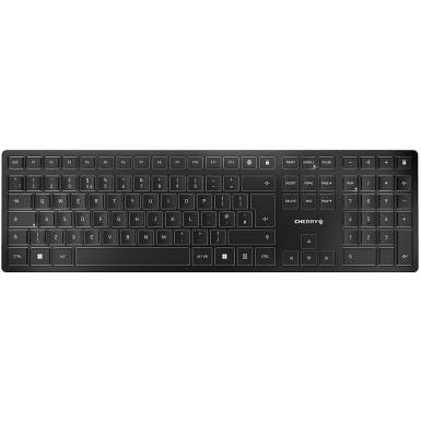 Cherry KW 9100 Slim wireless billentyűzet Black UK JK-9100GB-2 Cherry KW 9100 Slim wireless billentyűzet Black UK JK-9100GB-2