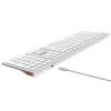A4-Tech FBX50C Wireless Bluetooth Keyboard White US FBX50C-WH