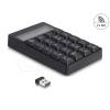 DeLock 2in1 Wireless Numeric Keypad Black 12113
