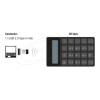 DeLock 2in1 Wireless Numeric Keypad Black 12113