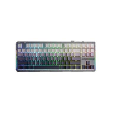 Aula F87 Gasket Gaming Wireless Bluetooth Mechanical Keyboard Grey US AUF87-GG-SC-E Aula F87 Gasket Gaming Wireless Bluetooth Mechanical Keyboard Grey US AUF87-GG-SC-E