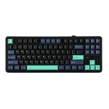 Aula F87 Pro Gasket Gaming Wireless Bluetooth Mechanical Keyboard Black/Blue US AUF87P-DBC-GW4