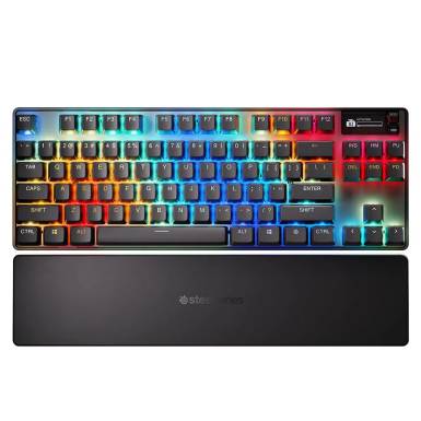 Steelseries Apex Pro TKL Wireless Gen 3 Gaming Keyboard Black UK 64872 Steelseries Apex Pro TKL Wireless Gen 3 Gaming Keyboard Black UK 64872