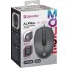 Defender Alpha MB-507 Silent Mouse Black 52507