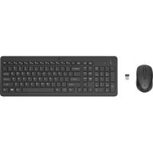 HP 330 Wireless Keyboard and Mouse Combo Black US 2V9E6AA#ABB