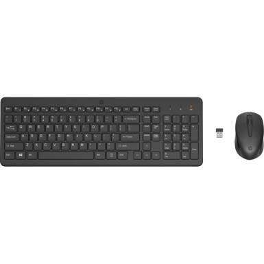 HP 330 Wireless Keyboard and Mouse Combo Black US 2V9E6AA#ABB