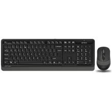A4-Tech FG1010 Wireless Keyboard Combo Grey US FG1010 GREY