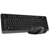 A4-Tech FG1010 Wireless Keyboard Combo Grey US FG1010 GREY
