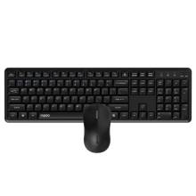 Rapoo 8150M Silent Multi-mode Wireless Bluetooth Keyboard Combo Black HU 00229634