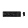Rapoo 8150M Silent Multi-mode Wireless Bluetooth Keyboard Combo Black HU 00229634