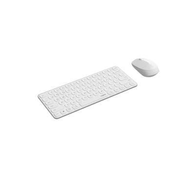 Rapoo 9010M Multi-mode Wireless Ultra-slim Desktop Combo White HU 00230016