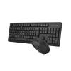 A4-Tech FStyler FG1200 Wireless Keyboard Combo Black US FG1200-BK