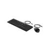 HP 225 Wired Mouse and Keyboard Combo Black HU AX2Y7AA#AKC