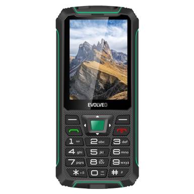 Evolveo Strongphone W4 DualSIM Black/Green SGM SGP-W4-BG Evolveo Strongphone W4 DualSIM Black/Green SGM SGP-W4-BG