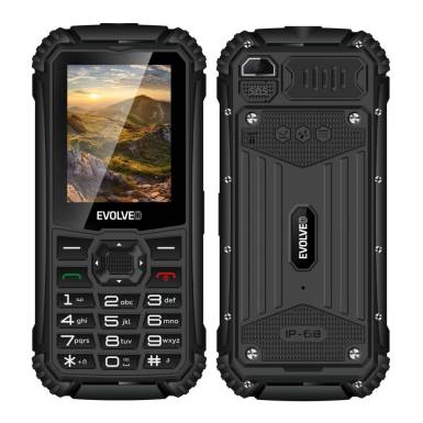 Evolveo StrongPhone Q1 DualSIM Black SGM SGP-Q1-BK Evolveo StrongPhone Q1 DualSIM Black SGM SGP-Q1-BK