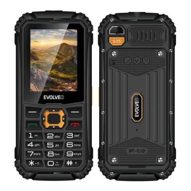 Evolveo StrongPhone Q1 DualSIM Black/Orange SGM SGP-Q1-BO Evolveo StrongPhone Q1 DualSIM Black/Orange SGM SGP-Q1-BO