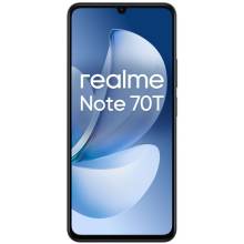 Realme REALME Note 70T - 64GB+4GB - Fekete - RMX5313 EU REALME NOTE 70T 4+64 BLACK