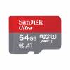 Sandisk 64GB microSDXC Ultra Class 10 UHS-I A1 (Android) + adapterrel 00215421