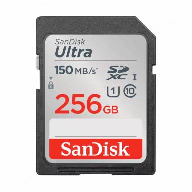 Sandisk 256GB SDXC Ultra UHS-I Class 10 UHS-I 00215417