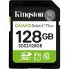 Kingston 128GB SDXC Canvas Select Plus Gen3 Class 10 UHS-I U1 V10 SDS3/128GB