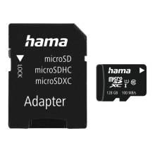 Hama 128GB microSDXC Class 10 UHS-I + Adapterrel 00124158