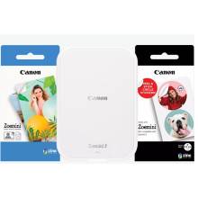 Canon Zoemini 2 Wireless Mobil Fot&oacute;nyomtat&oacute; Pearl White Bundle 5452C007AA