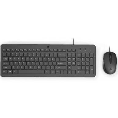 HP 150 Wired Mouse and Keyboard Combo Black US 240J7AA HP 150 Wired Mouse and Keyboard Combo Black US 240J7AA