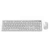 Gembird KBS-WPS-01 Slim Pro Business Wireless Keyboard Combo White US KBS-WPS-01-W