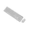 Gembird KBS-WPS-01 Slim Pro Business Wireless Keyboard Combo White US KBS-WPS-01-W