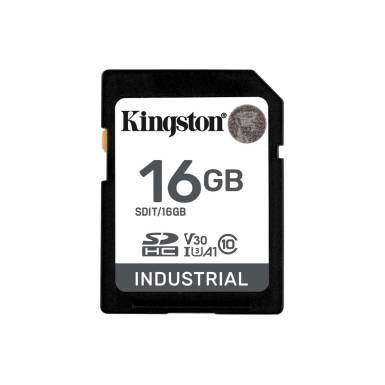 Kingston 16GB SDHC Industrial Class 10 U3 V30 A1 SDIT/16GB Kingston 16GB SDHC Industrial Class 10 U3 V30 A1 SDIT/16GB