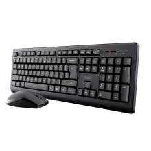 Trust Primo Wireless Keyboard Combo Black US 25347