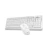 A4-Tech FG1012 Wireless Keyboard Combo White US FG1012-WH