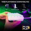 The G-Lab Keyz Hydrogen Keyboard Combo White HU COMBO-HYDRO-W/HU