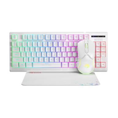Marvo Loot 30 Gaming Keyboard Combo White UK CM310 WH Marvo Loot 30 Gaming Keyboard Combo White UK CM310 WH