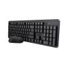 Trust Ody II Silent Wireless Keyboard & Mouse Set Black US 25018