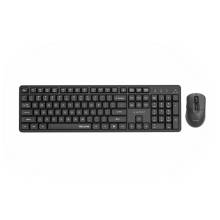 Gembird KBS-WMS-01 Silent Key Pro Business Wireless Keyboard Combo Black US KBS-WMS-01