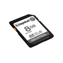 KINGSTON Mem&oacute;riak&aacute;rtya SDHC 8GB Industrial C10 UHS-I U3 V30 A1 pSLC SDIT/8GB