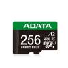 ADATA Memóriakártya MicroSDXC 256GB + Adapter SPEED PLUS UHS-I U3 (180/160) UD256GUI3V30A2SP-RA1