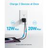 ANKER Hálózati Töltő, 323, 33W, USB-C, USB-A, EU, fekete - A2331G11 A2331G11